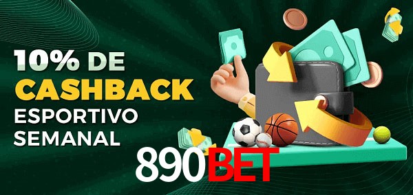 10% de bônus de cashback na 890Bet